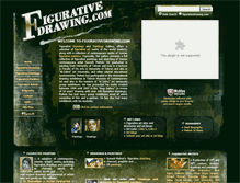 Tablet Screenshot of figurativedrawing.com